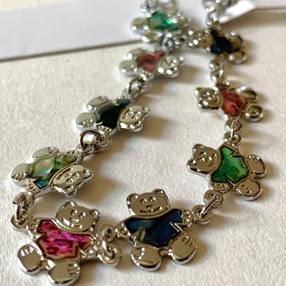 NEW Nine Teddies Bear Bracelet - Picture 4 of 7